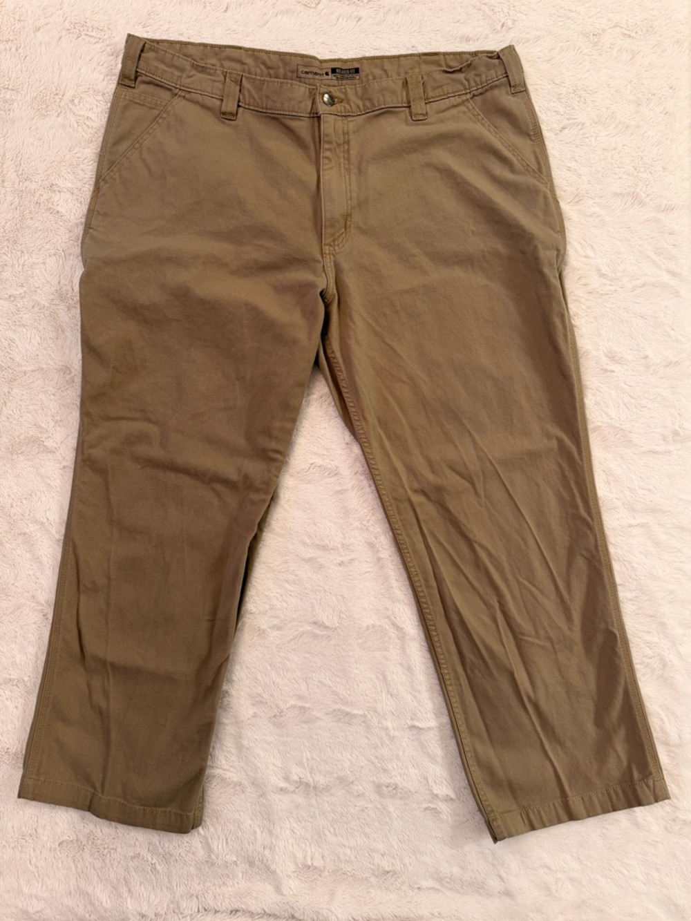 Carhartt 102291 Rugged Flex Rigby Dungaree Relaxed Fit Pants 42x28
